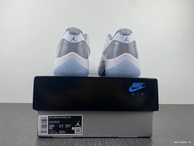 Rep Onekick 11 Cement AV2187-140 Air Grey Jordan Low 0812